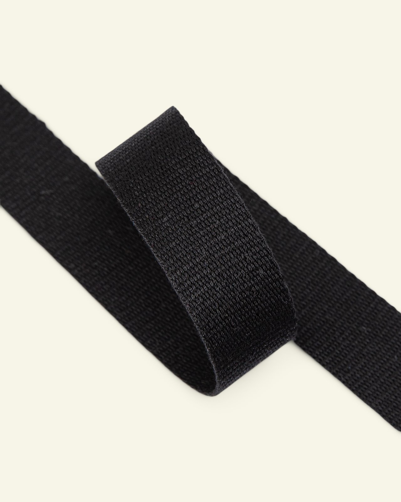Ribbon woven 25mm black 3m 22325_pack