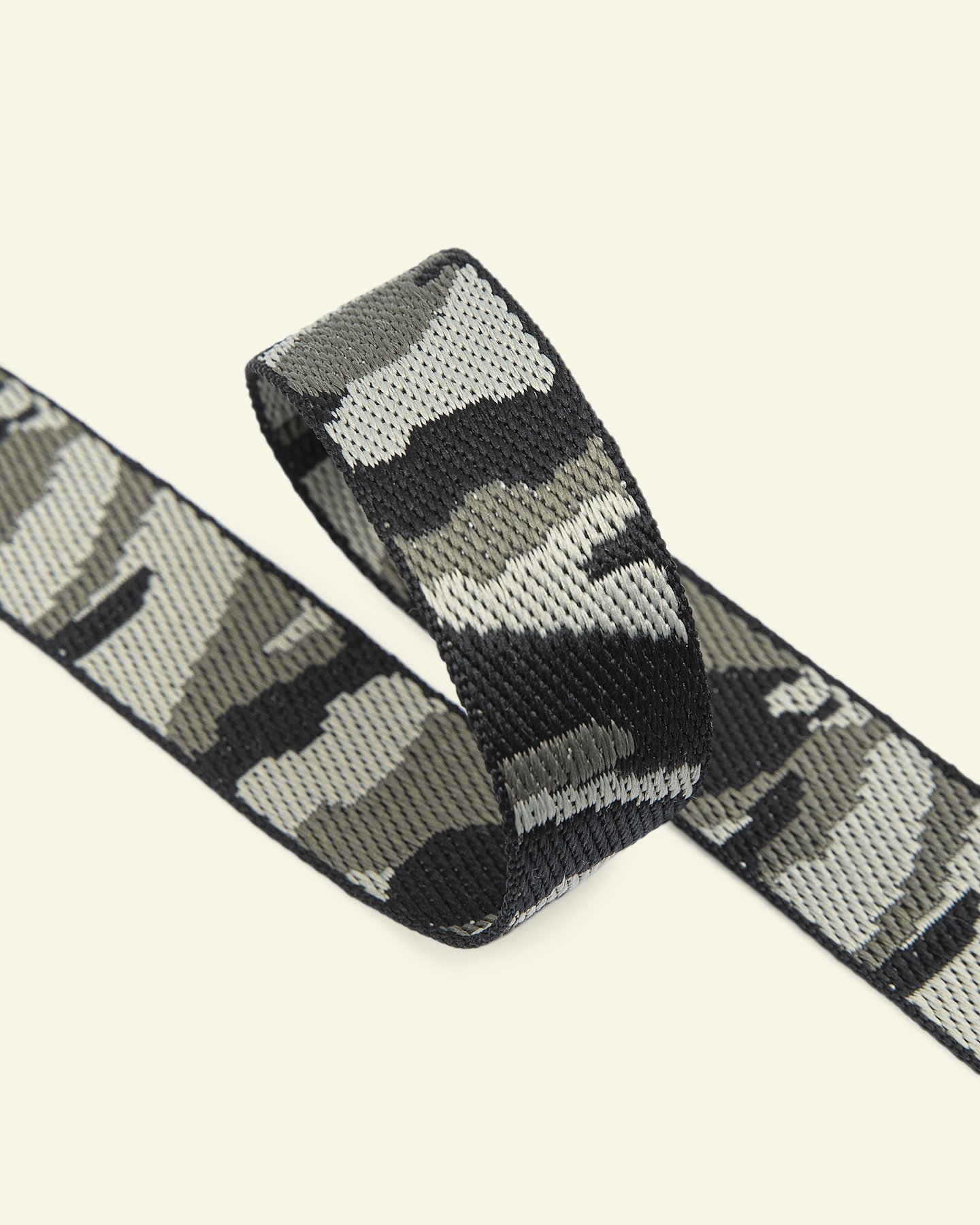 Ribbon woven 25mmkhaki/army/black 2m 22475_pack.png