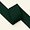 Ribbon woven 32mm dark green 3m