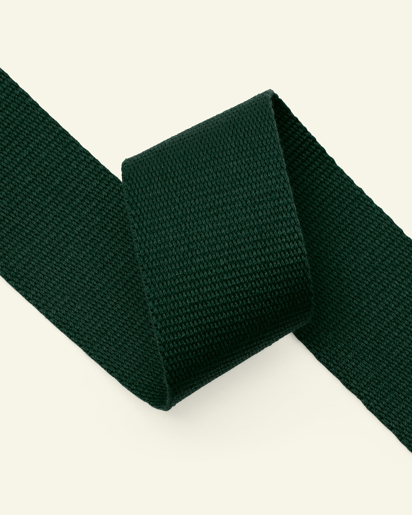 Ribbon woven 38mm dark green 3m 21324_pack