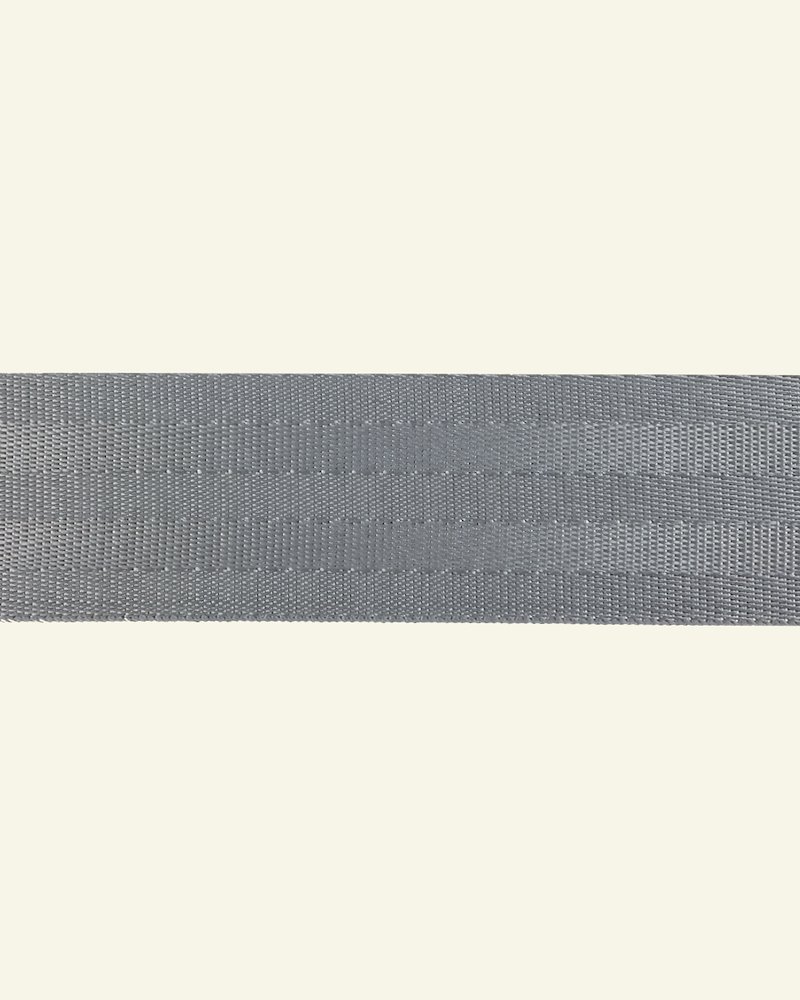 Ribbon woven nylon 38mm grey 4m 80182_pack