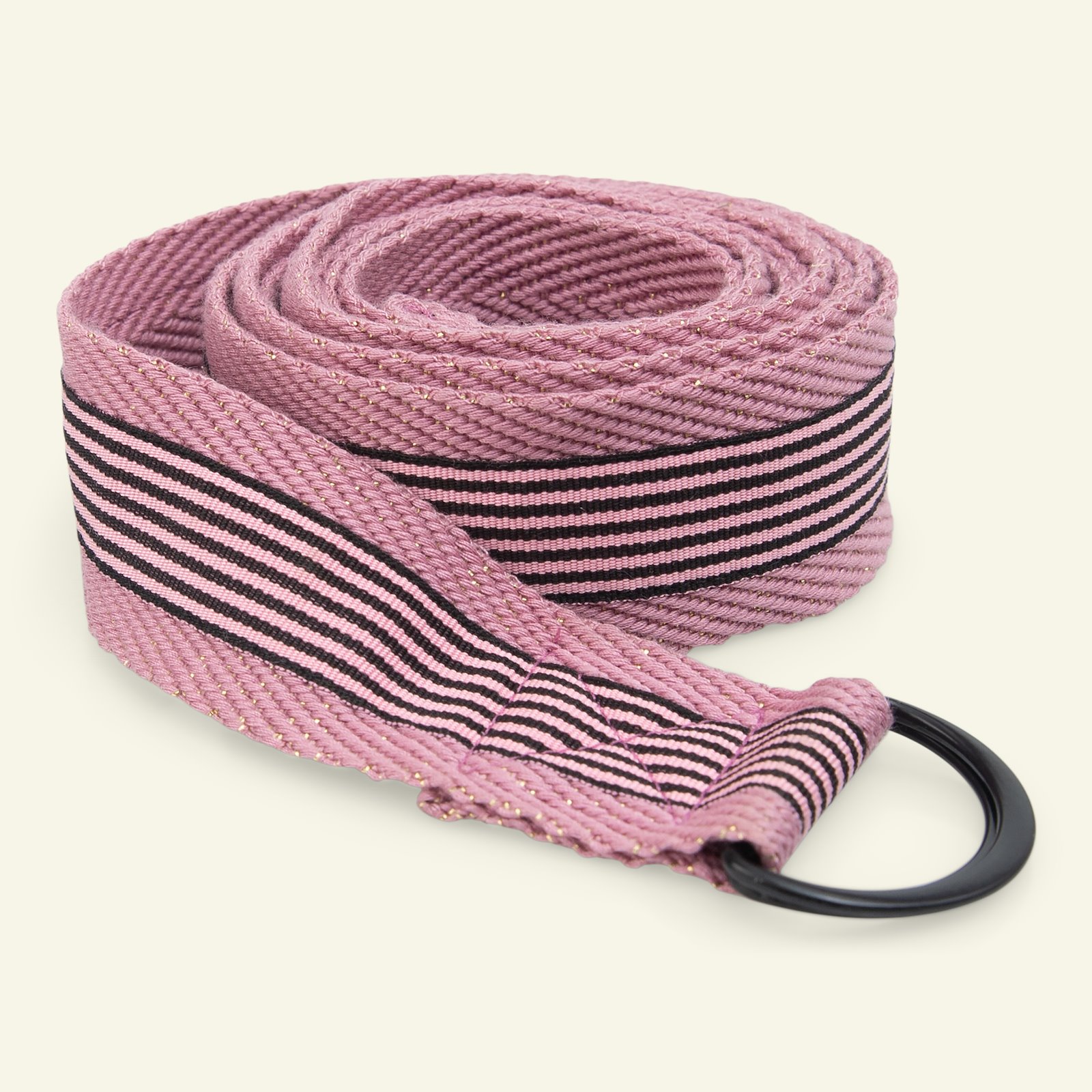 Ribbon woven stripe 20mm pink/black 3m p1000000547_21466_21470_43137_sskit