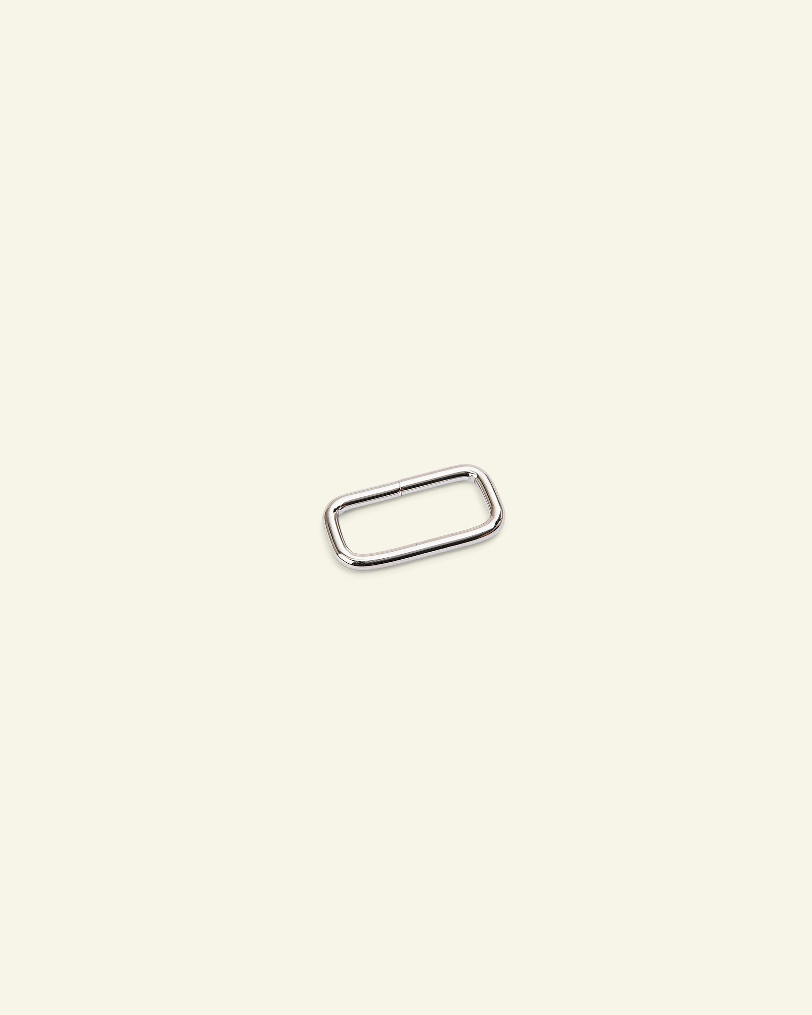 Ring square metal 25x10x3mm silver 1 pc 45104_pack