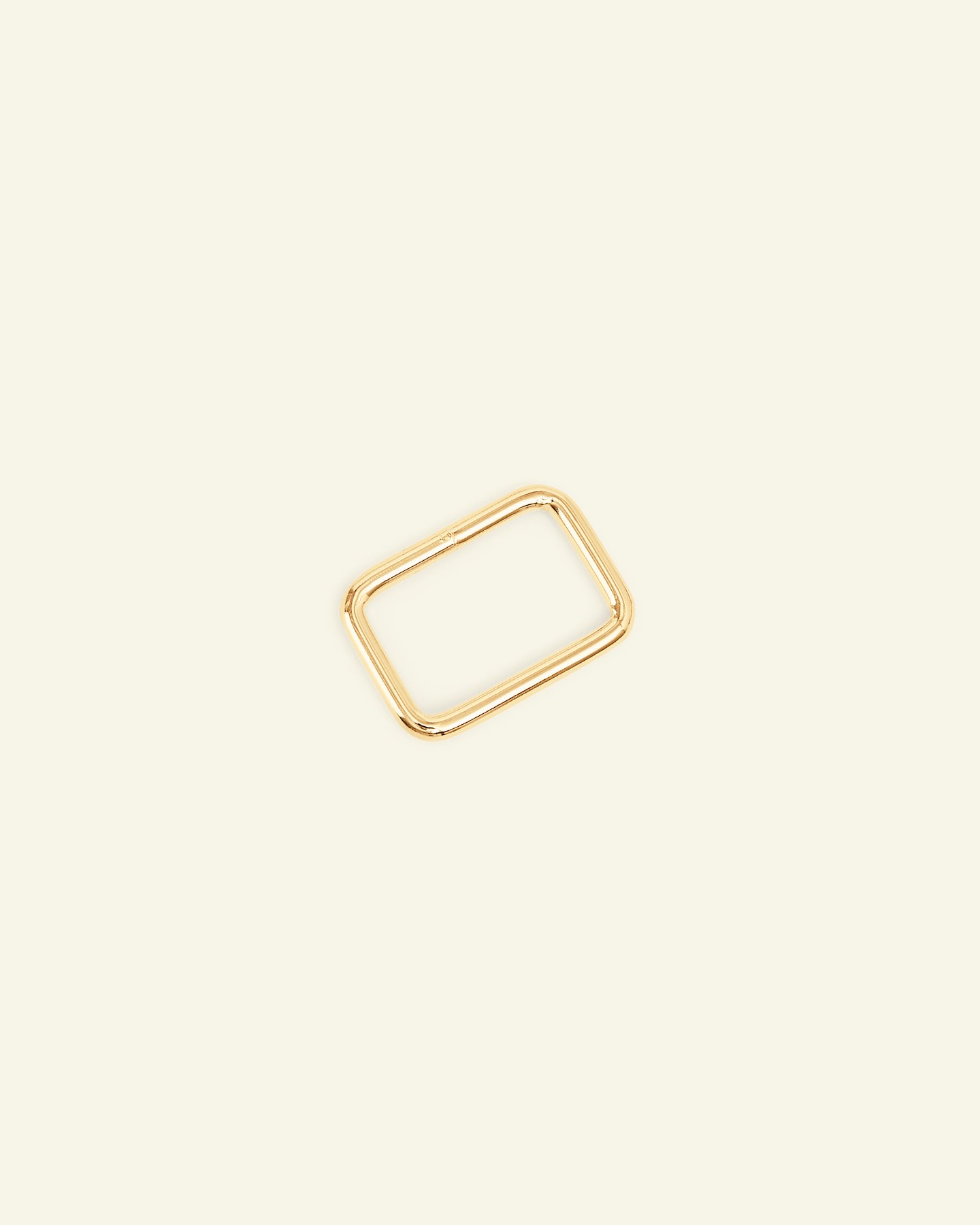 Ring square metal 32x20mm gold col. 1pc 45515_pack