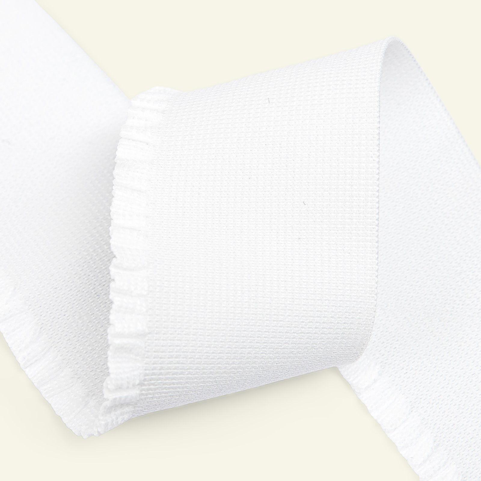 Ruffle elastic 60mm white 0,8m 3505501_pack