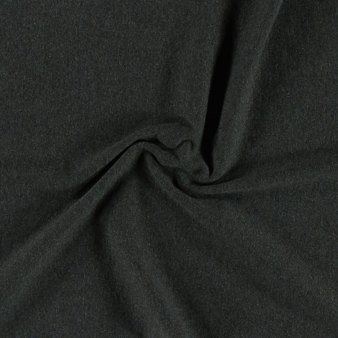 Billede af Rundstrikket rib 1x1 koksgrå melange