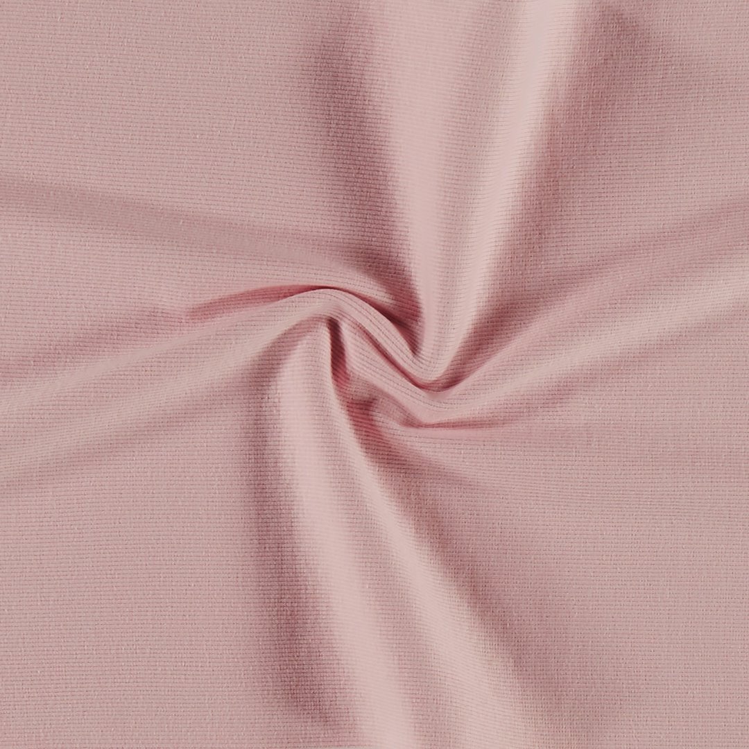 Billede af Rundstrikket rib 2x1 rosa