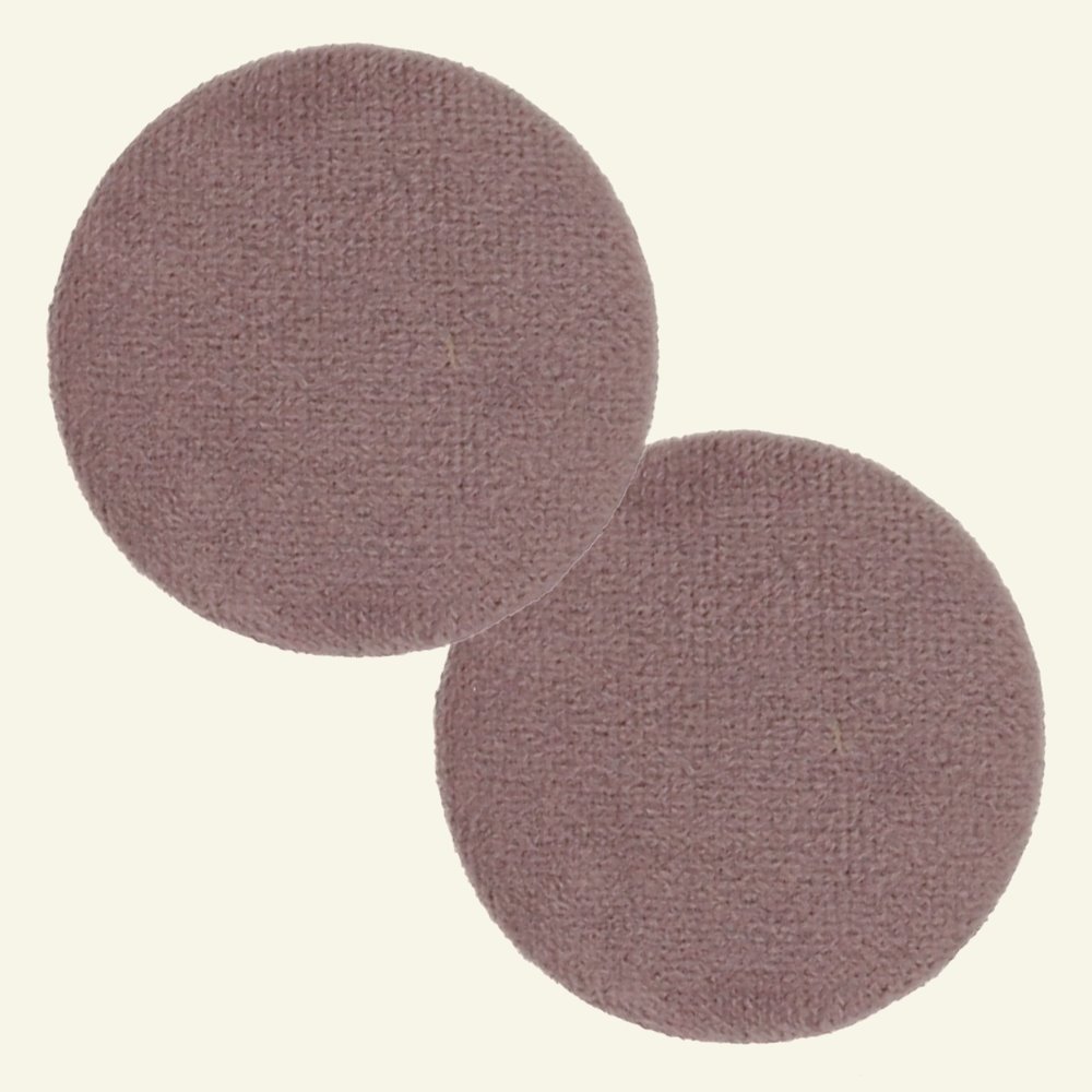 Samt-Ösenknopf, 45mm Lavendel, 2 St. 40513_pack