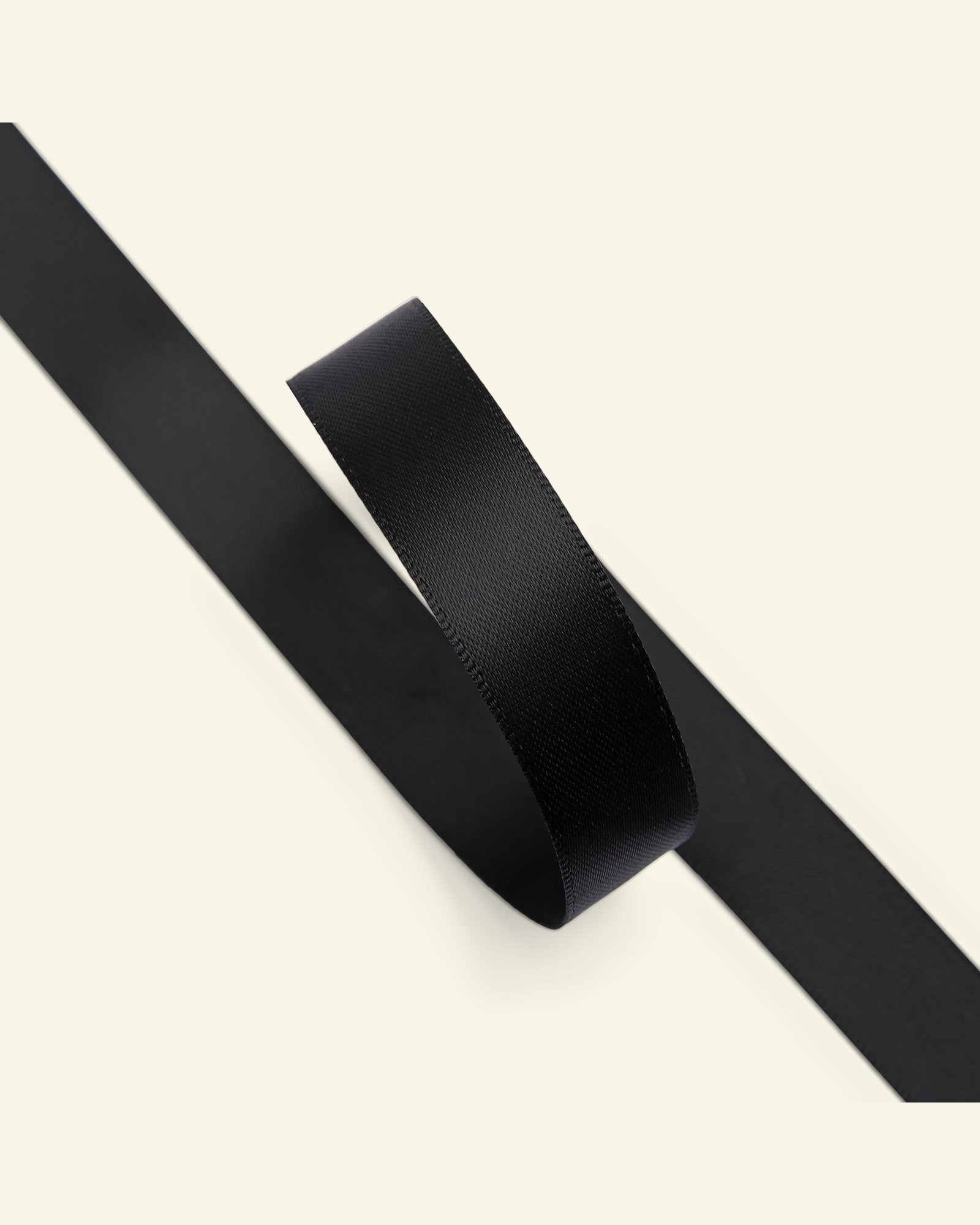Satin ribbon 15mm black 5m 27243_pack