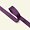 Satin ribbon 15mm deep purple 25m