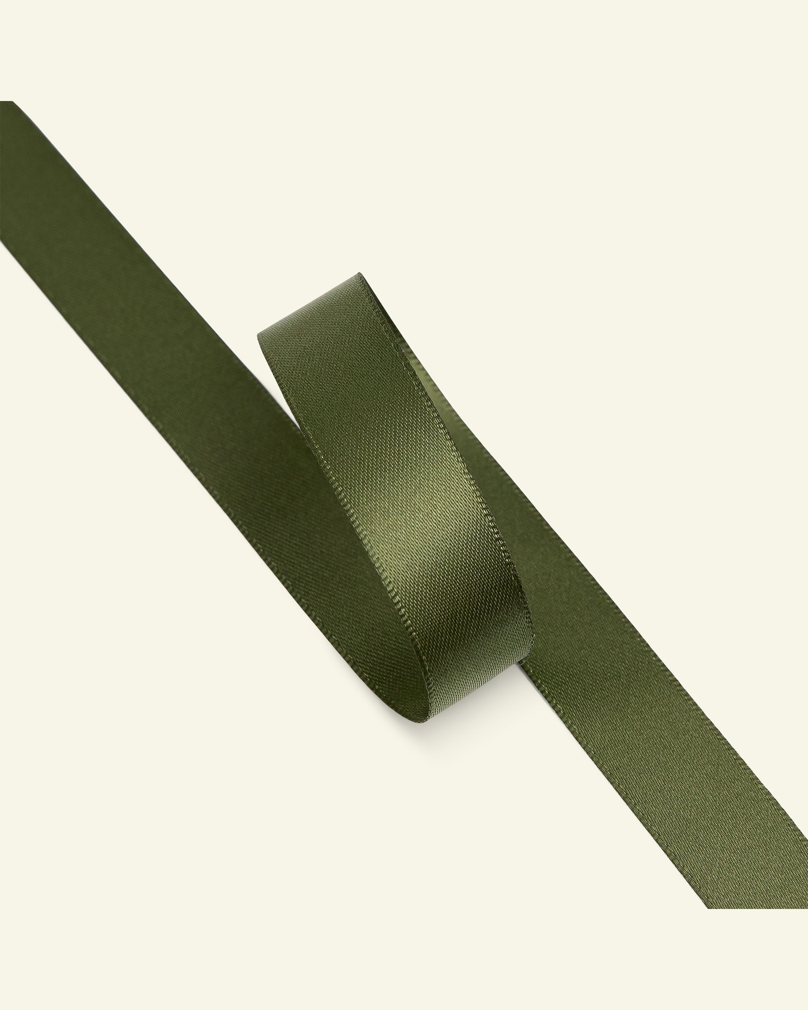 Satin ribbon 15mm light army green 5m 27234_pack