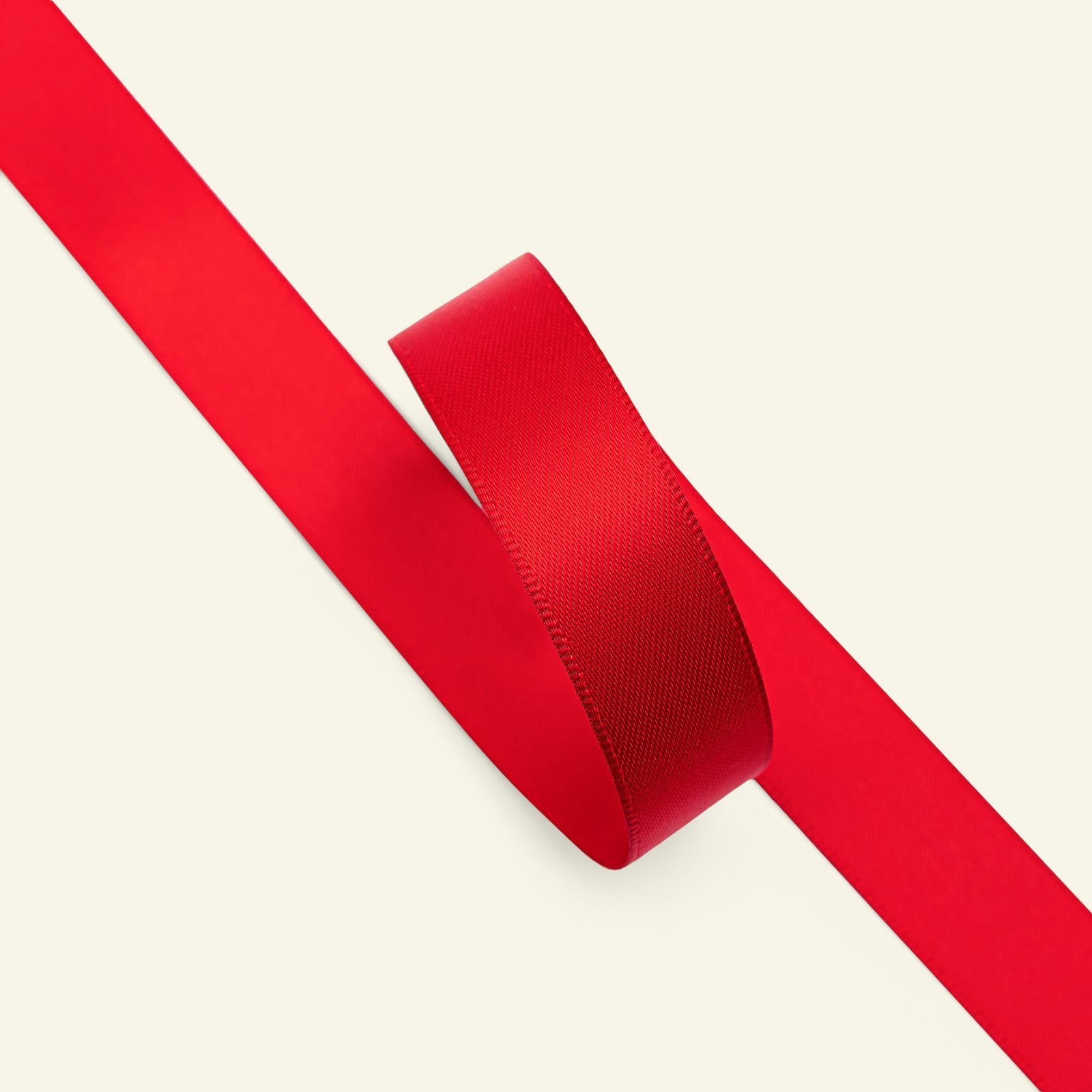 Satin ribbon 15mm red 25m 27311_pack