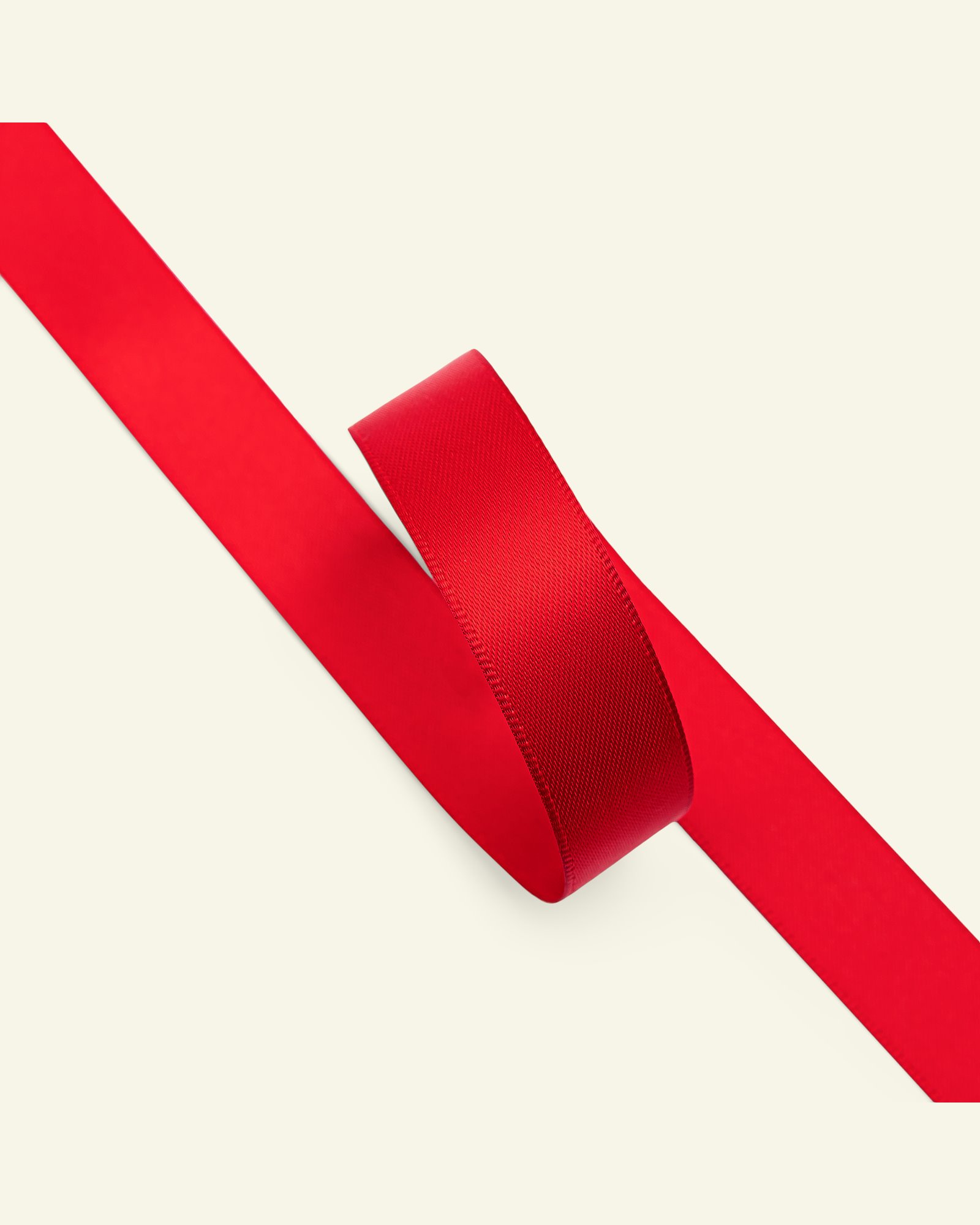Satin ribbon 15mm red 25m 27311_pack