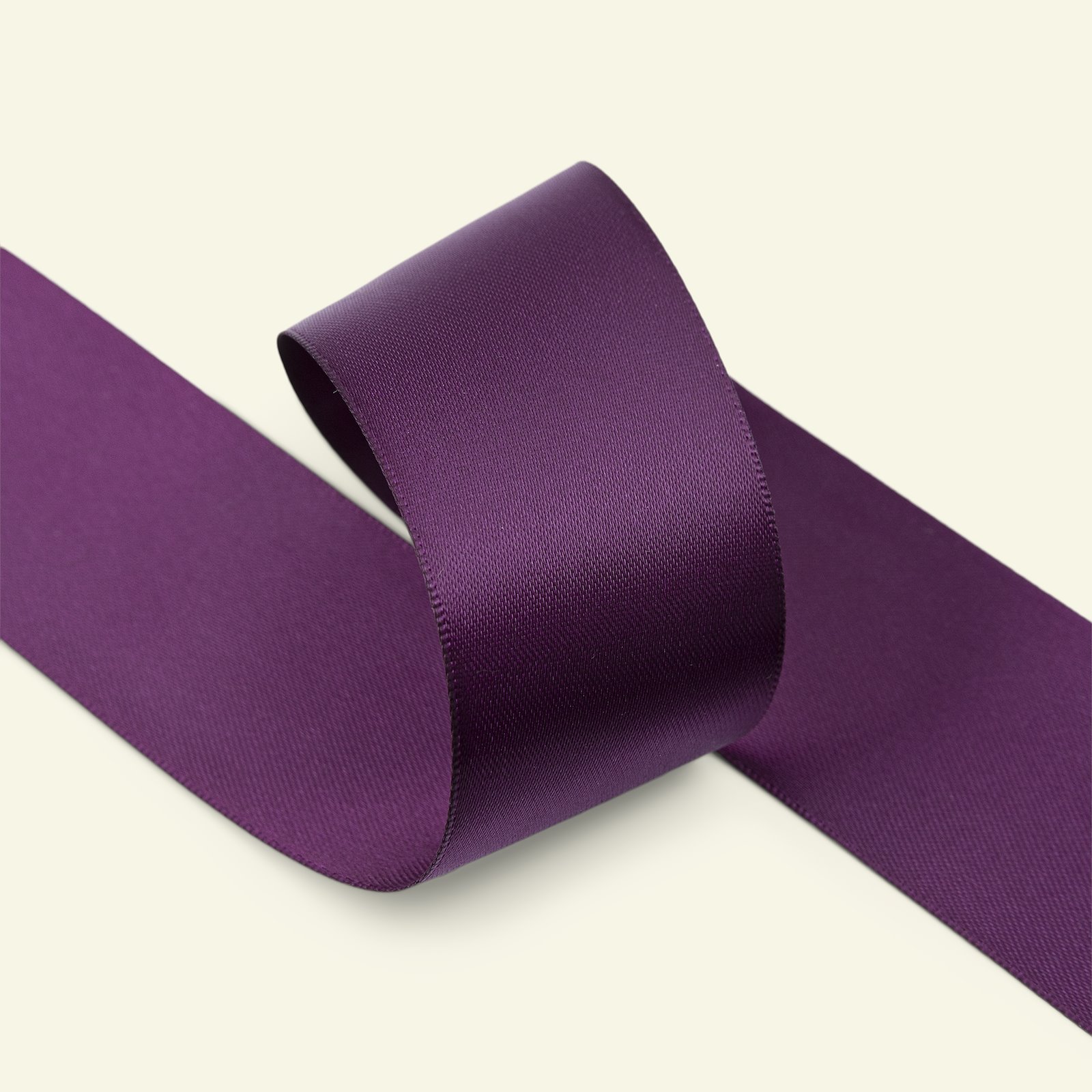 Satin ribbon 38mm deep purple 5m 27417_pack