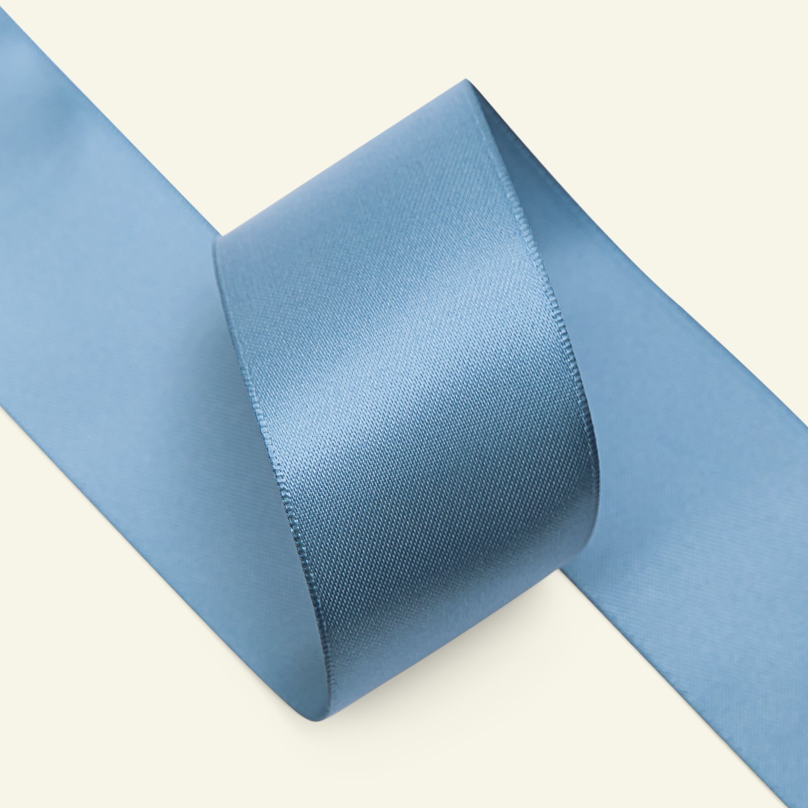 Satin ribbon 38mm dusty blue 25m 27589_pack