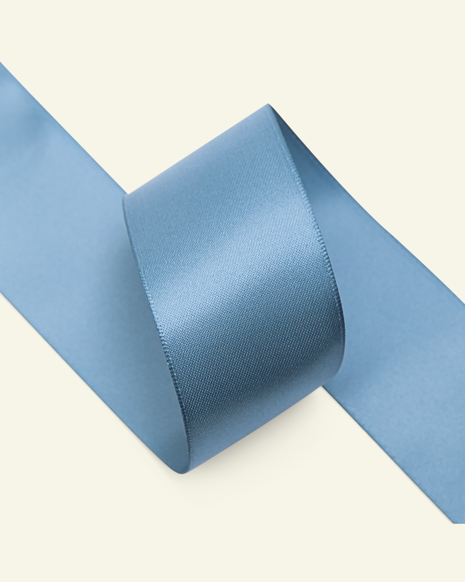 Satin ribbon 38mm dusty blue 25m 27589_pack