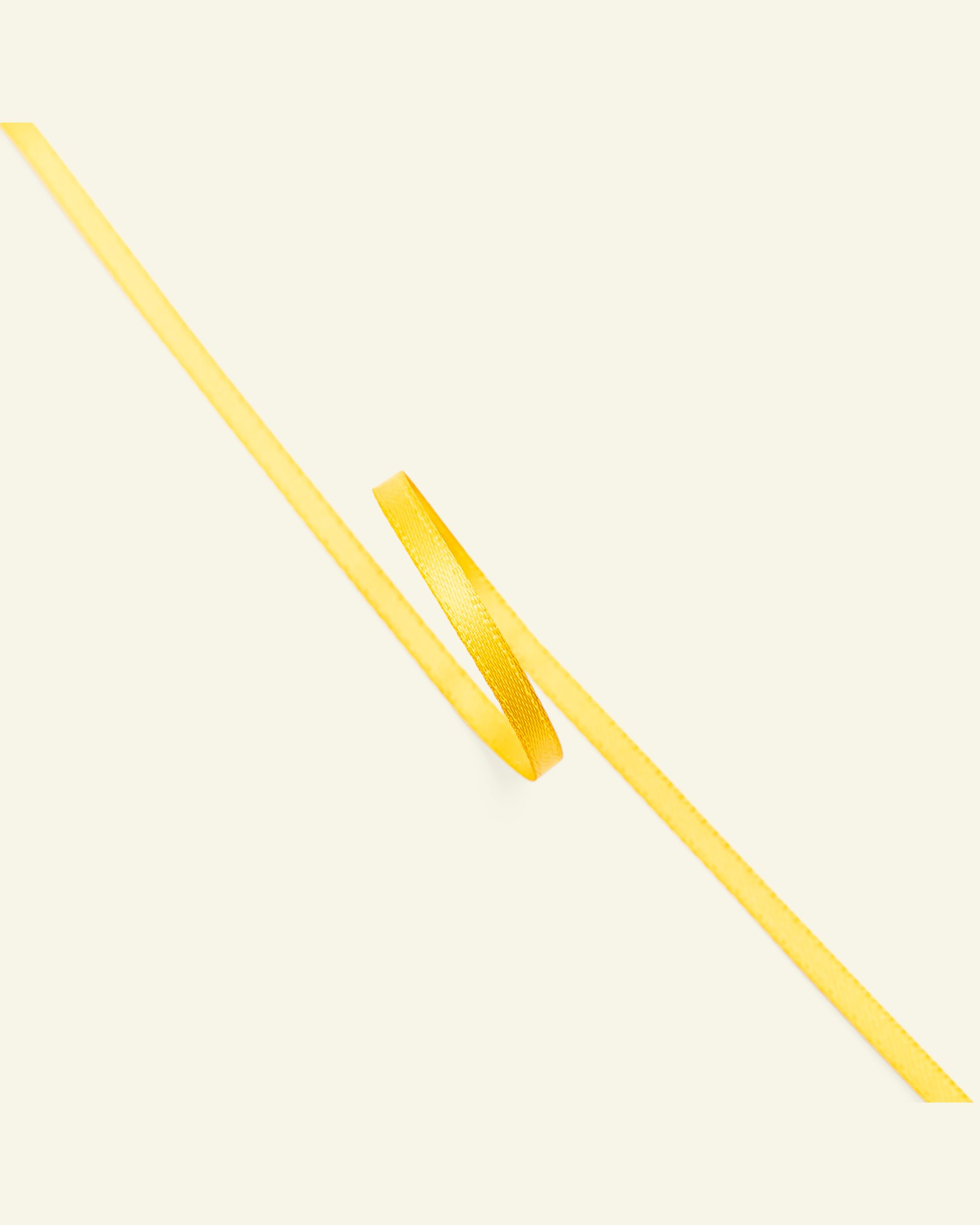 Satin ribbon 3mm yellow 10m 27005_pack