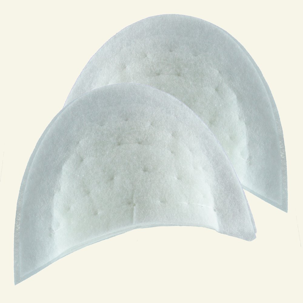 Schulterpolster aus Filz Weiß, Paar 37061_pack
