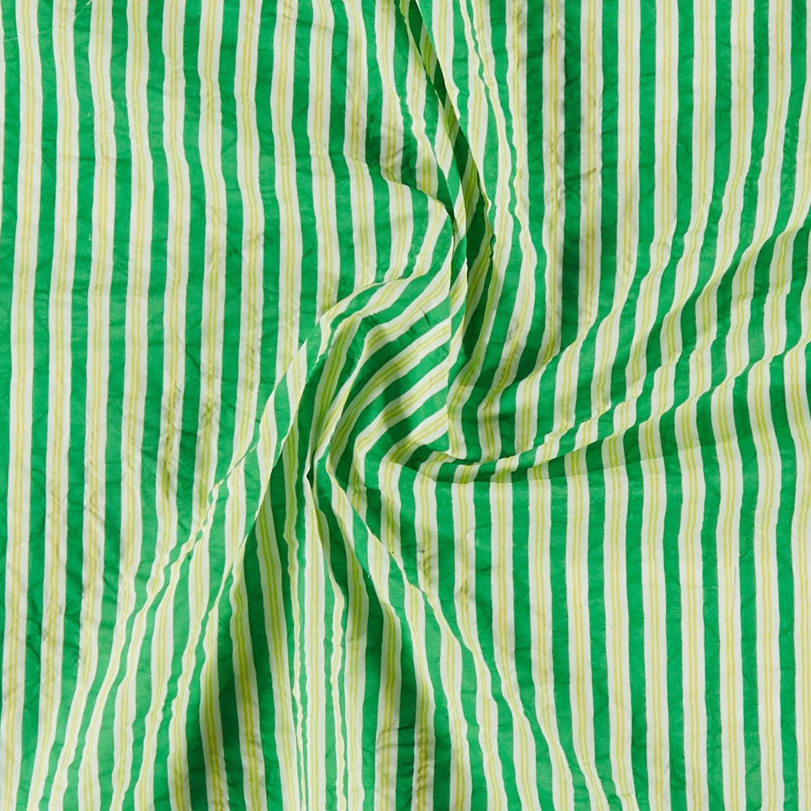 Seersucker w green/yellow/white stripes 580120_pack