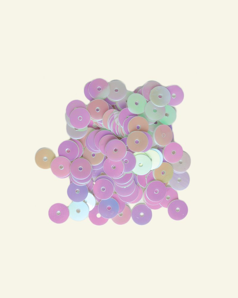 Sequins 6 mm mother of pearl 10g 43761_pack