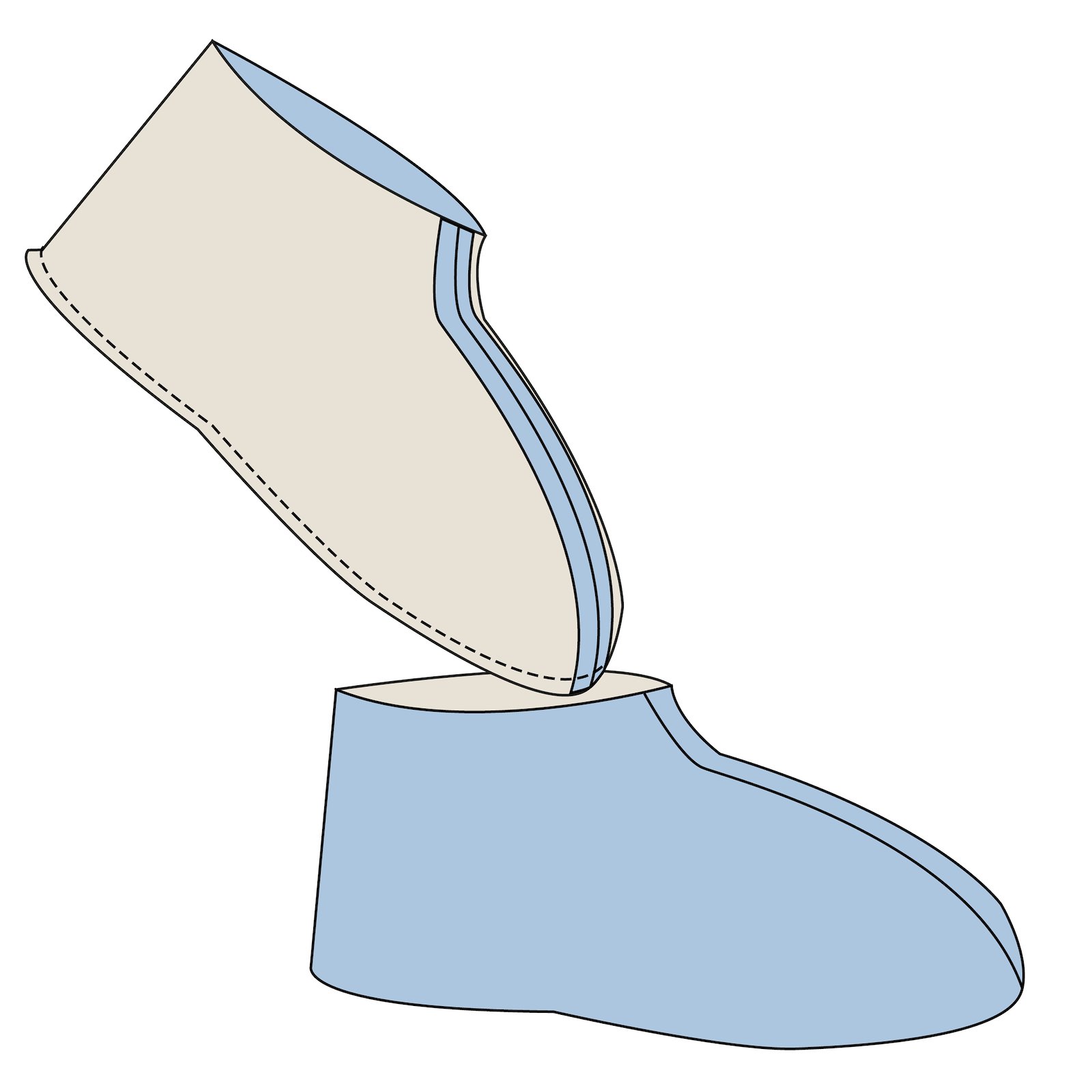 Sewing pattern: Adult Slippers DIY2315_step5.jpg