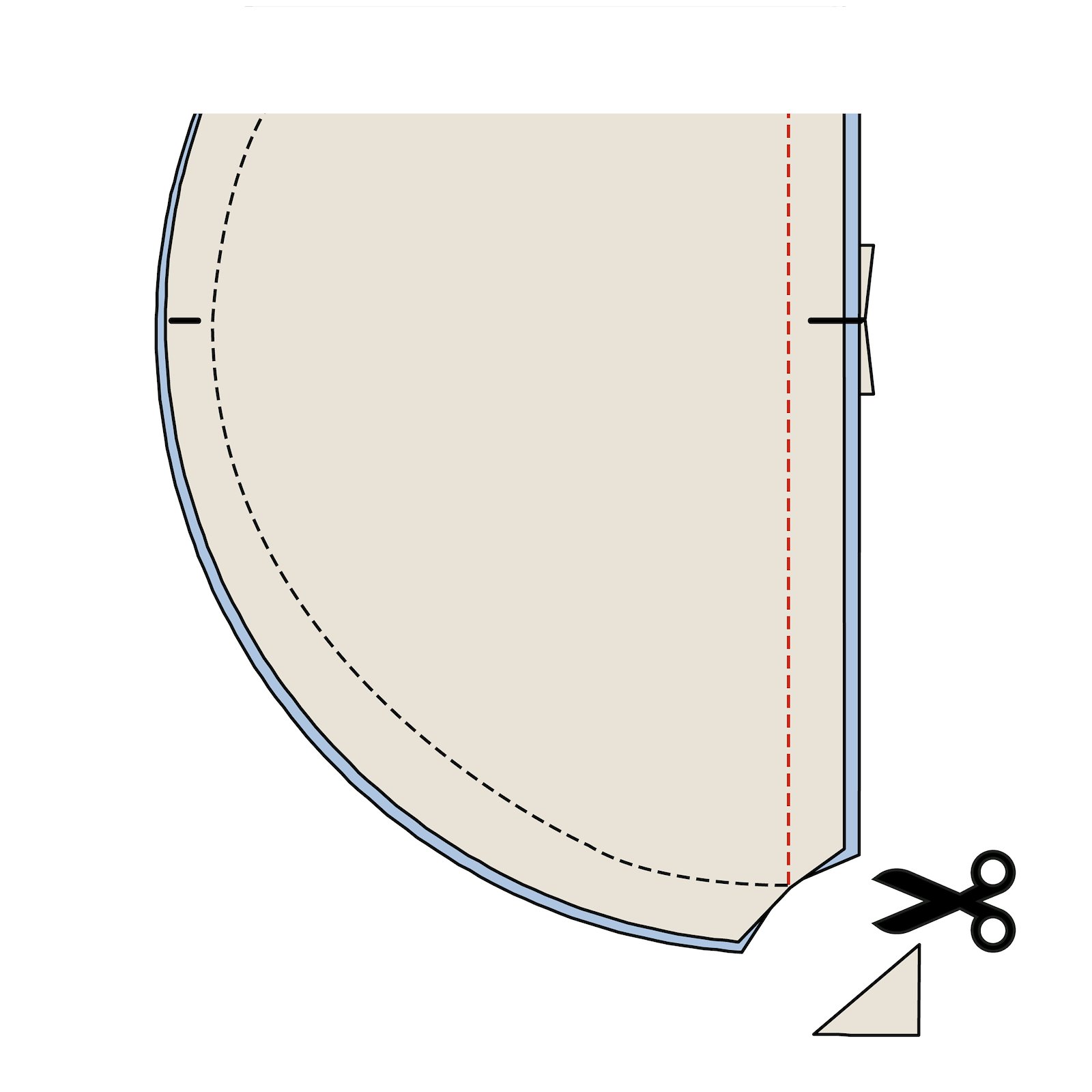 Sewing pattern: Headrest cushion cover DIY5021-step7.jpg