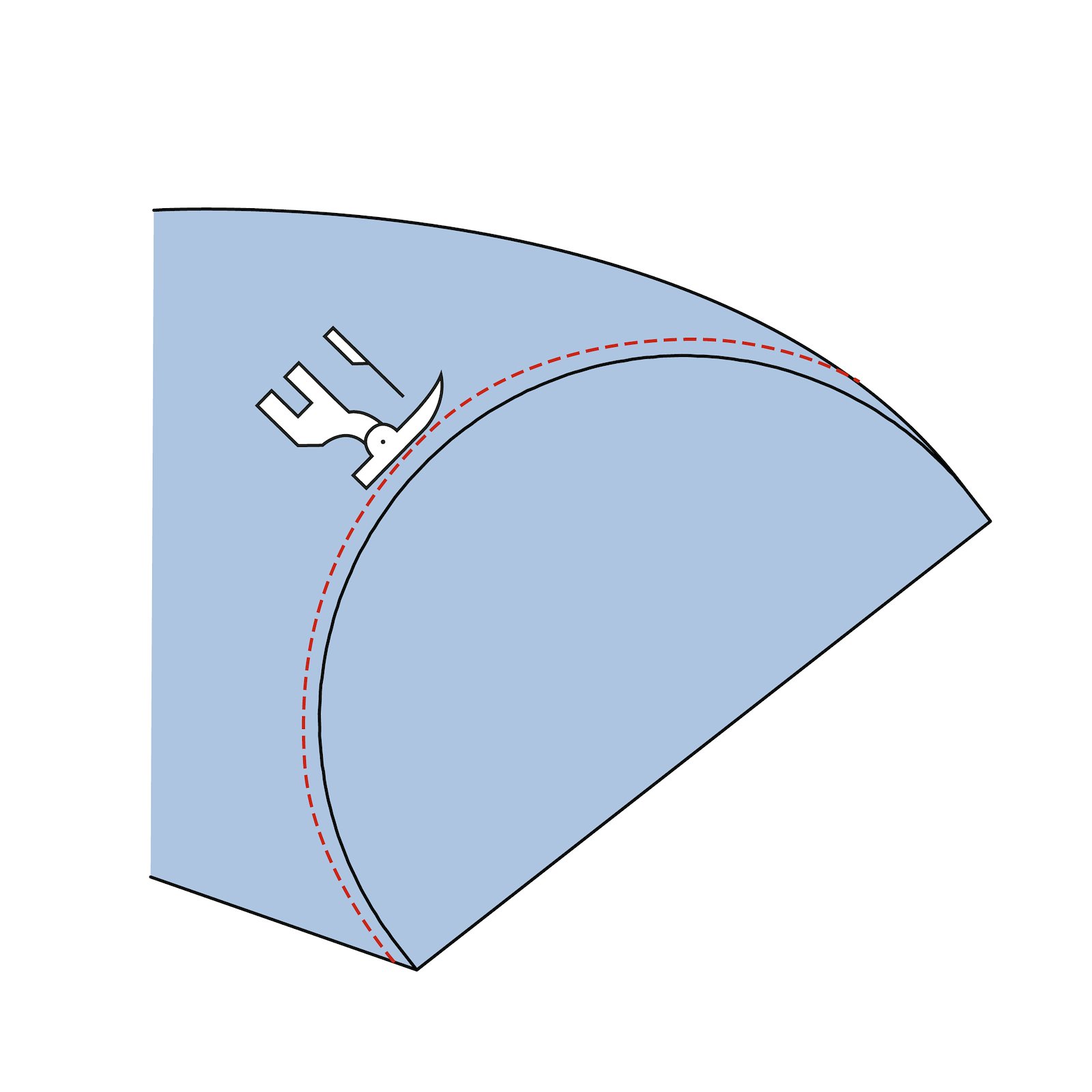 Sewing pattern: Headrest cushion cover DIY5021-step8.jpg