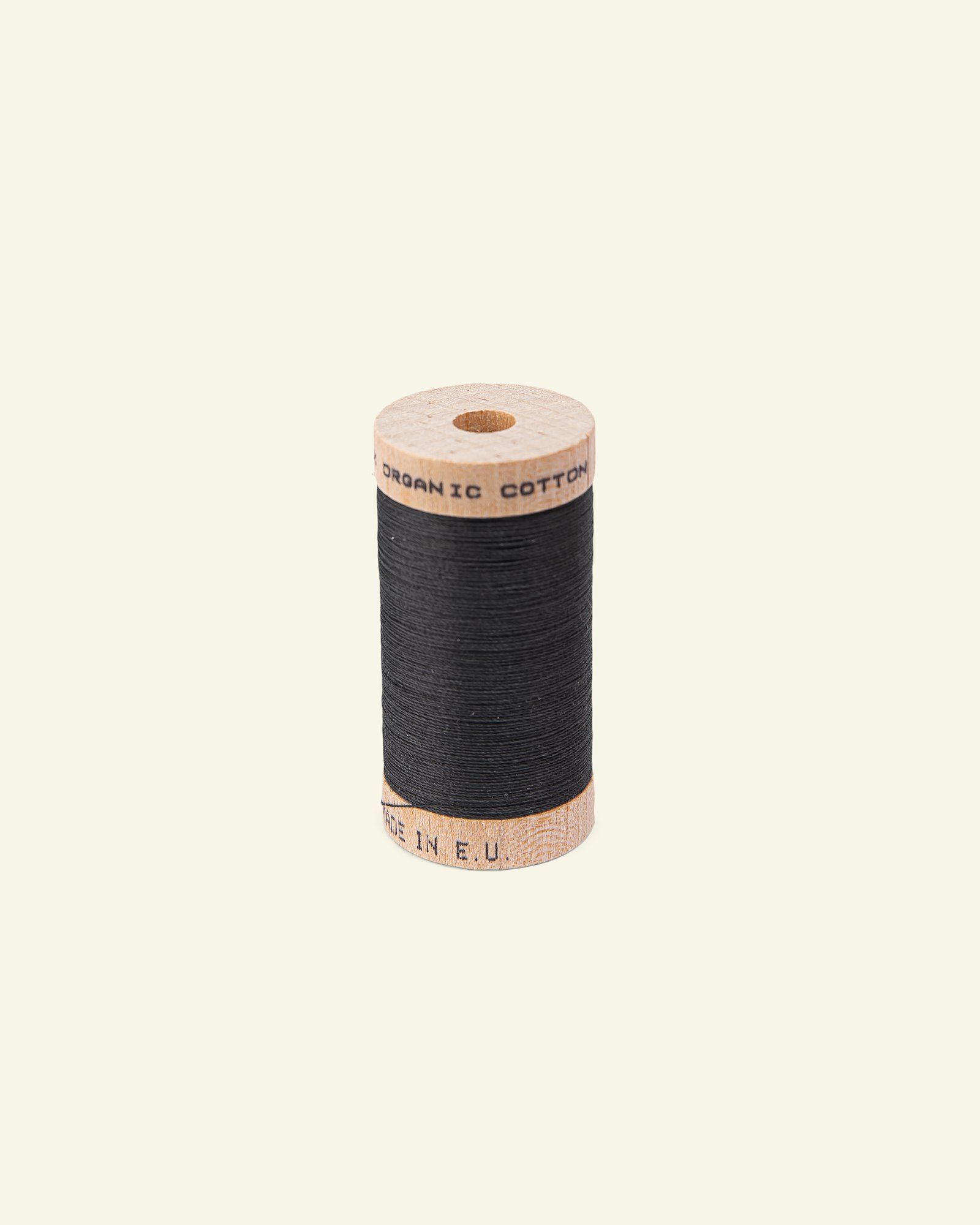 Sewing thread organic charcoal 100m 18042_pack