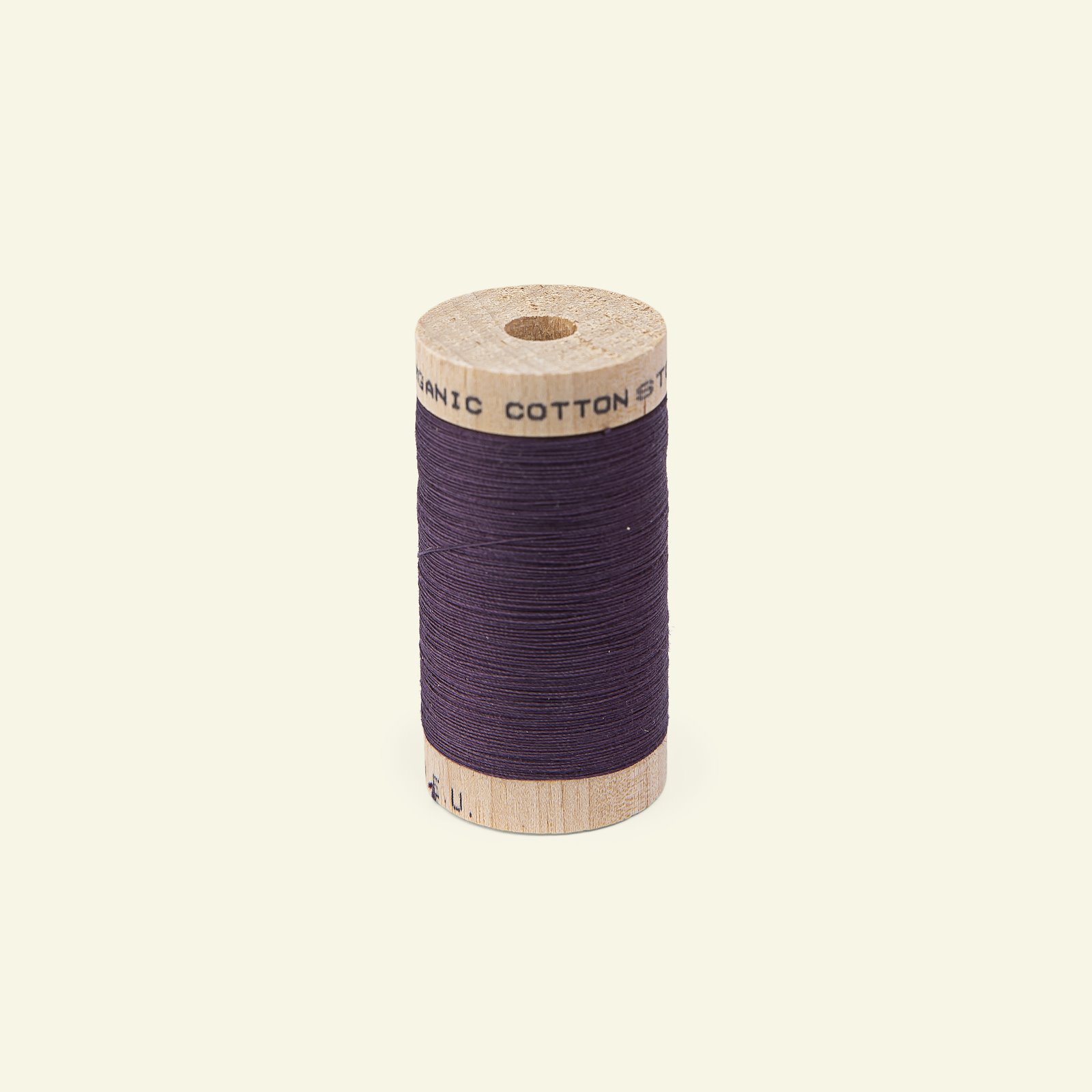 Sewingthread organic cotton dk plum 100m 18017_pack