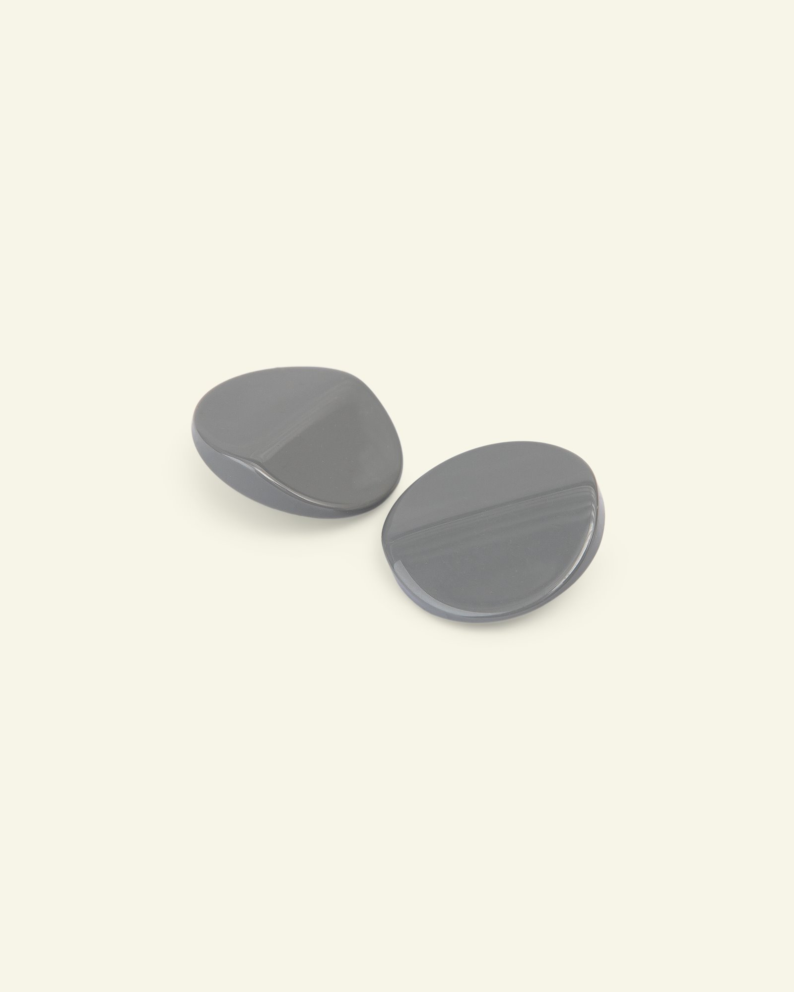 Shank button 30mm dark grey 2pcs 33176_pack