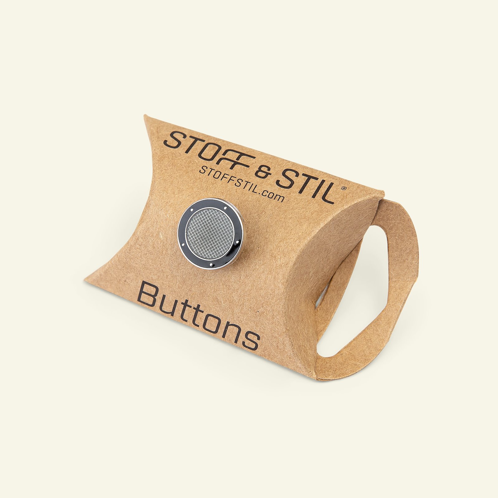 Shank button metal w/rim 15mm grey 4pcs 33203_pack_b