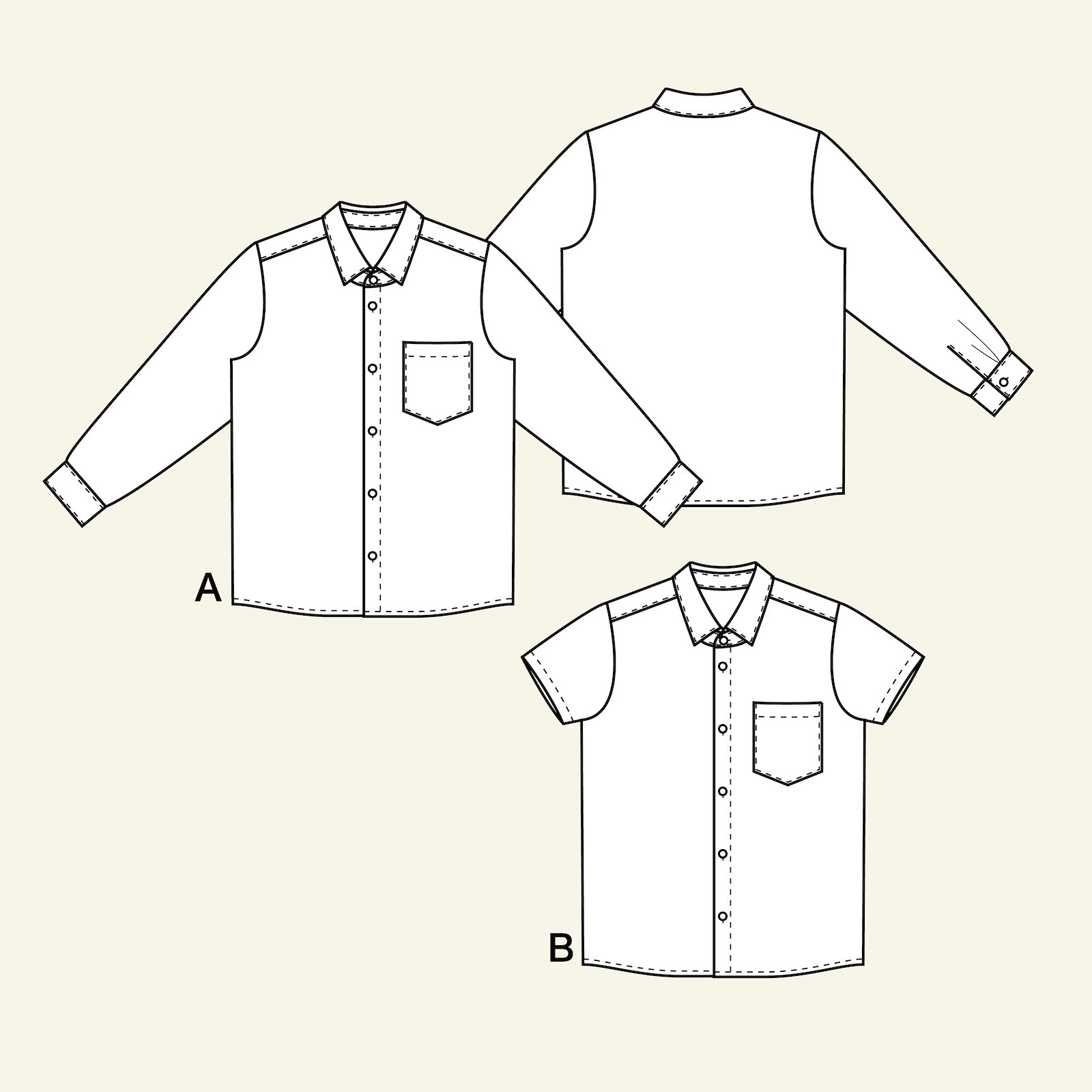 Shirt, 128/8y p62023_pack