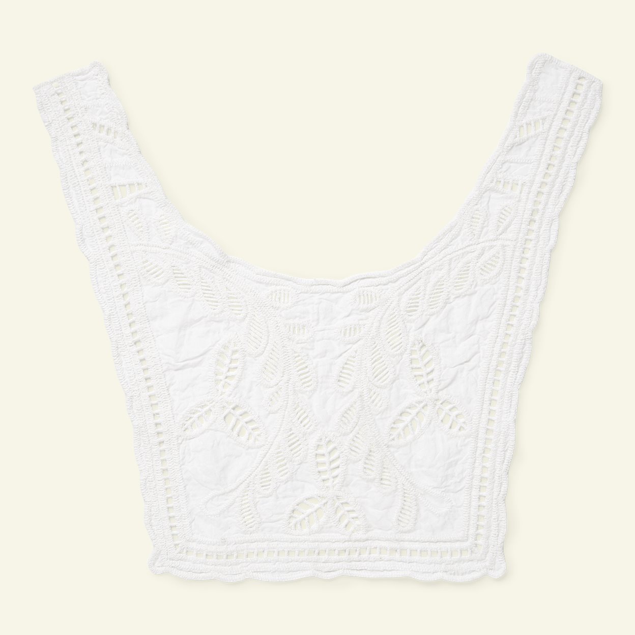 Shirt yoke cotton 32x29 cm white 1pcs 94462_pack