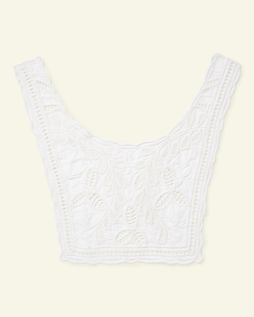 Shirt yoke cotton 32x29 cm white 1pcs 94462_pack