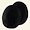 Shoulderpad black soft raglan 2pcs