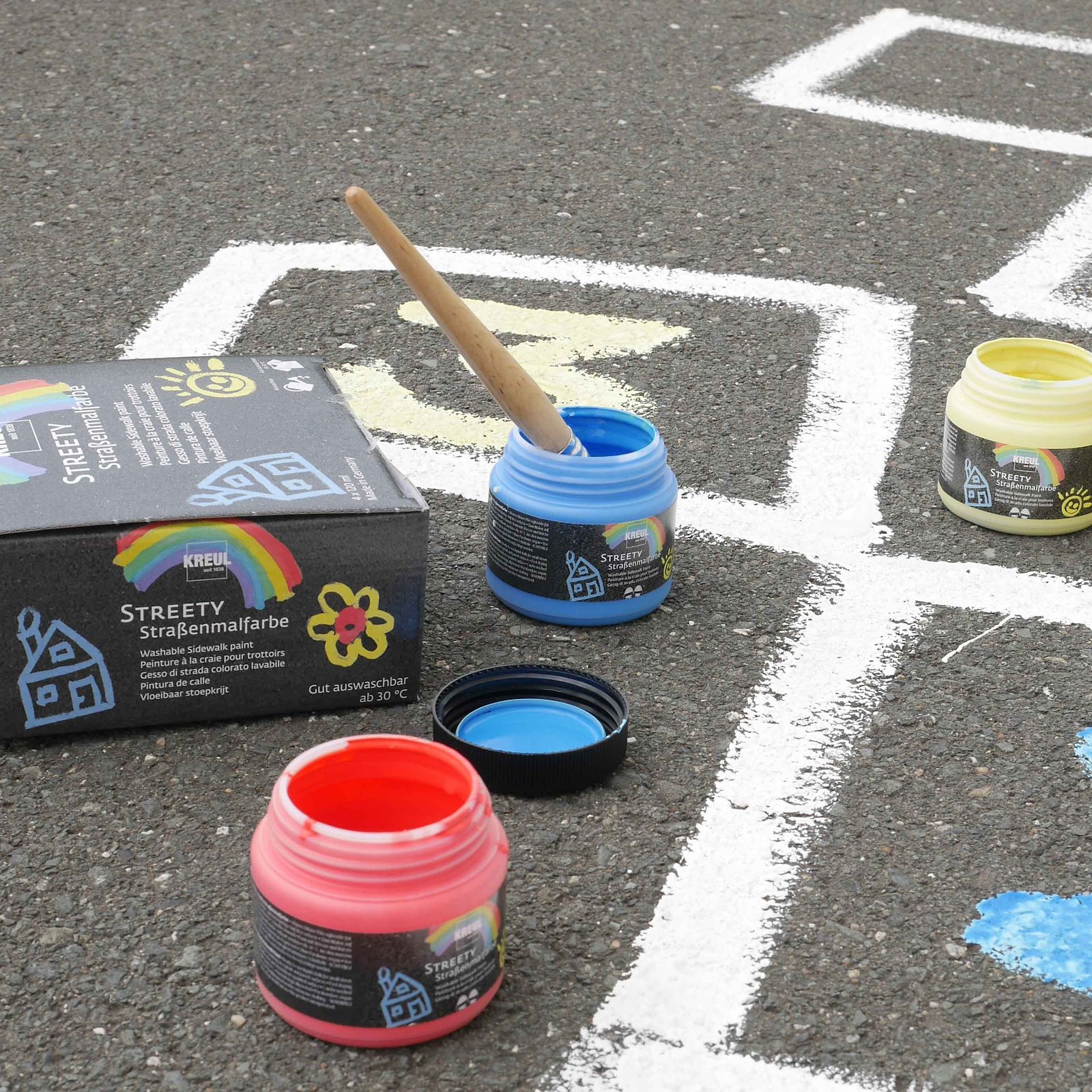Sidewalk paint starter set 4 x 120 ml 31626_sskit
