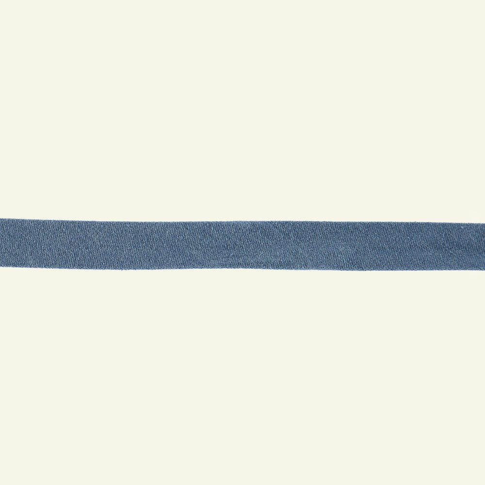 Skråbånd bomuld 20mm denim lys blå 3m 64039_pack