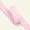 Skråbånd ternet 20mm rosa/hvid 3m