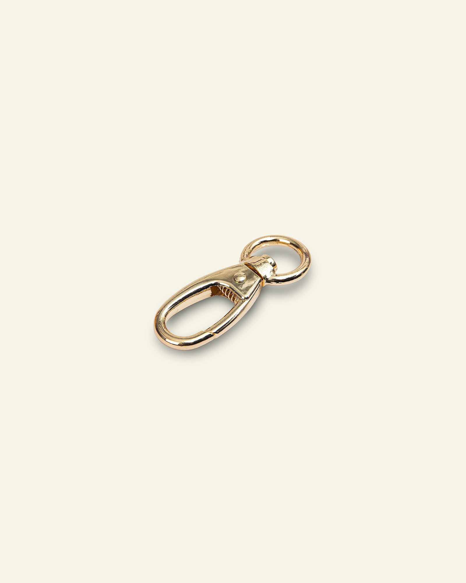 Snap hook metal 62mm gold colored 1pc 45546_pack