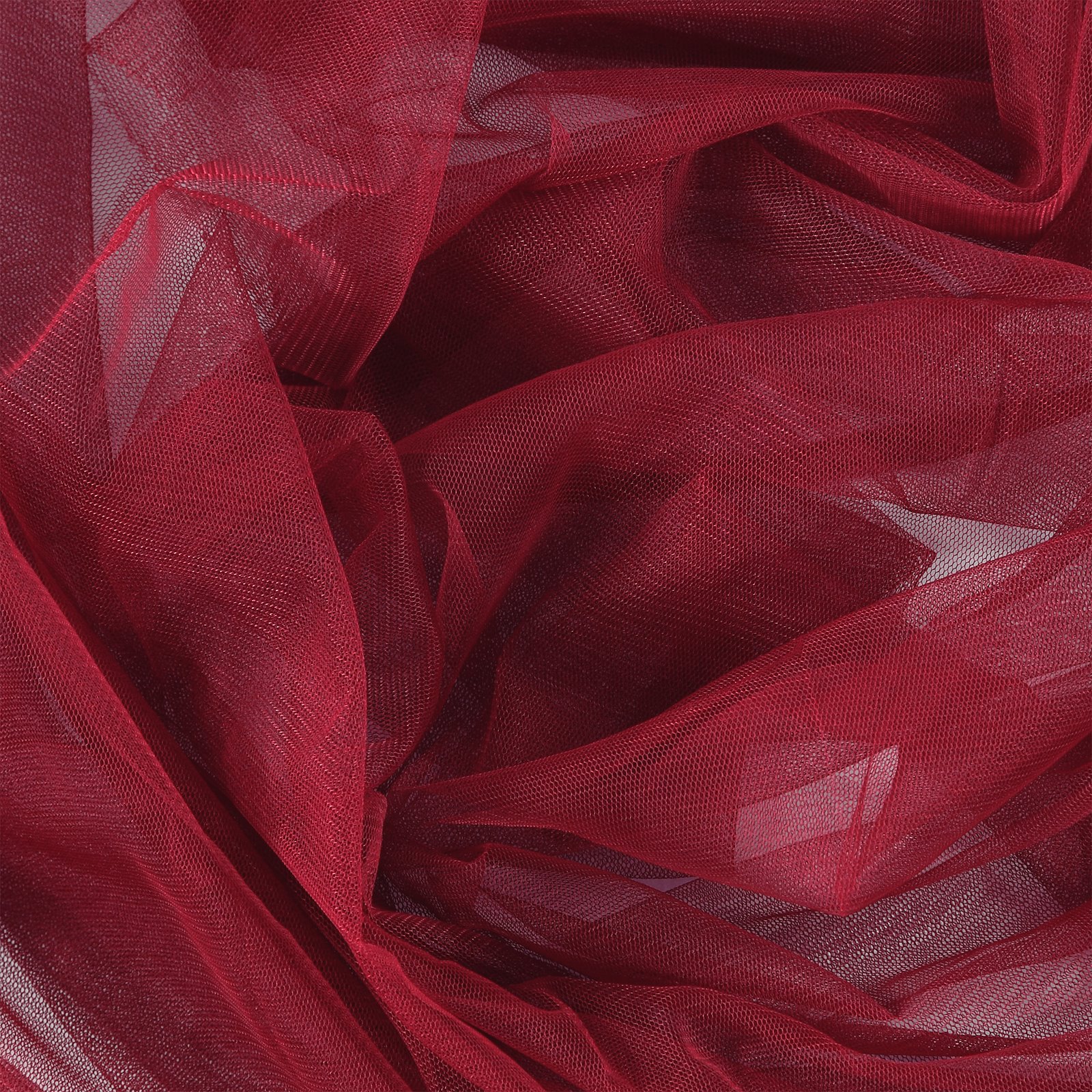 Darice Tango Red Matte Tulle Fabric