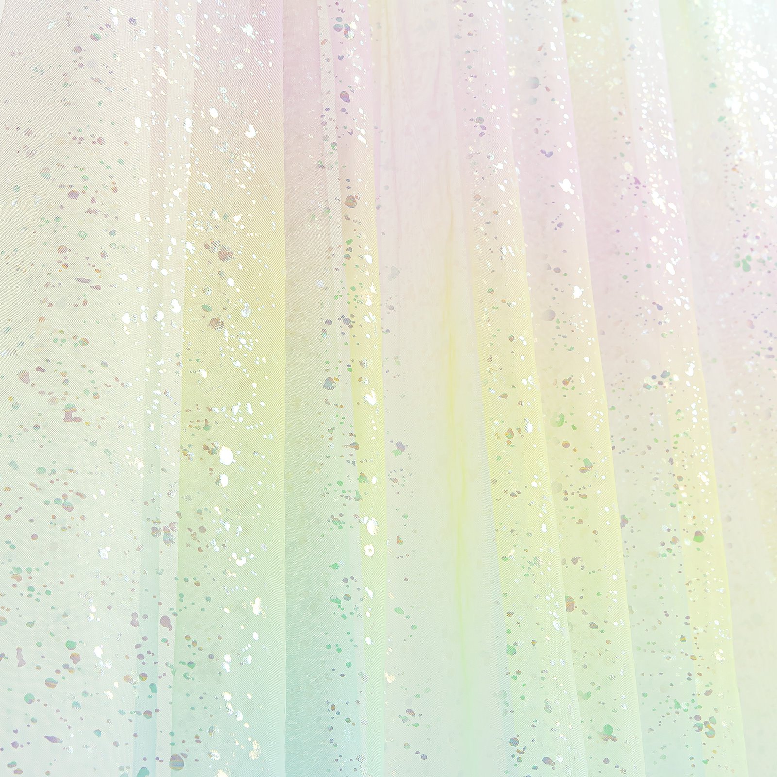 Soft tulle rainbow color with foil dots 640294_pack_b