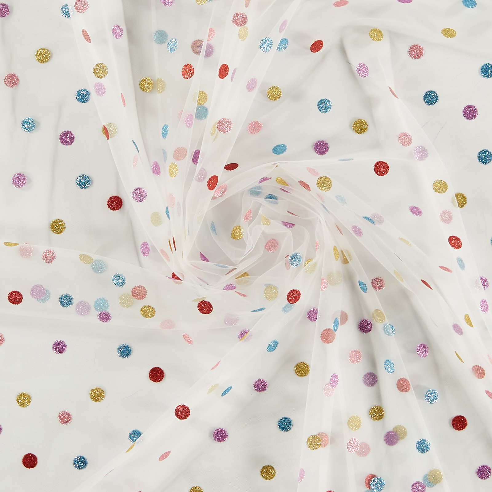 Soft tulle w multicolored glitter dots 640340_pack