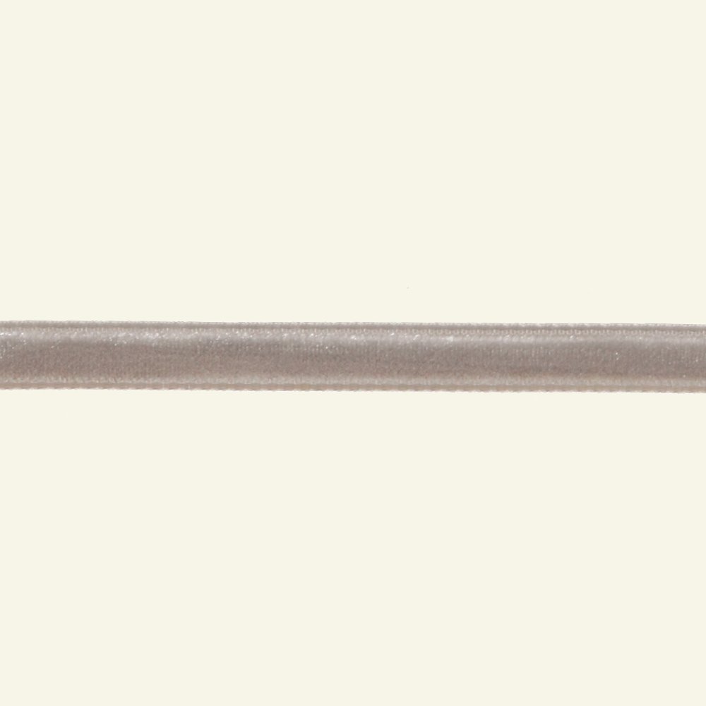 Speilfløyelsbånd 7mm lys grå 3m 26041_pack