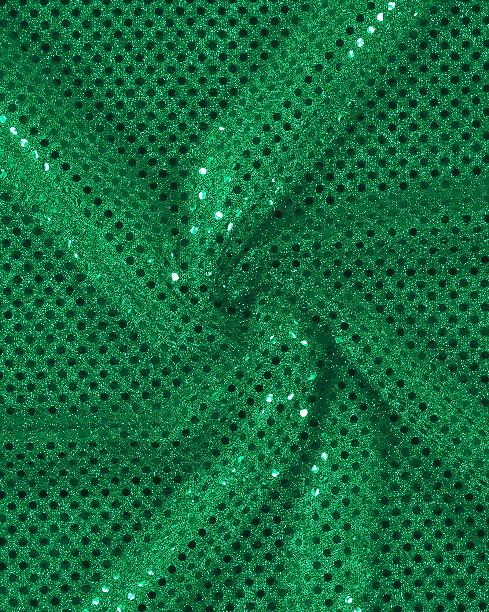 Sstickad med foil paljetter grön 3mm 200258_pack