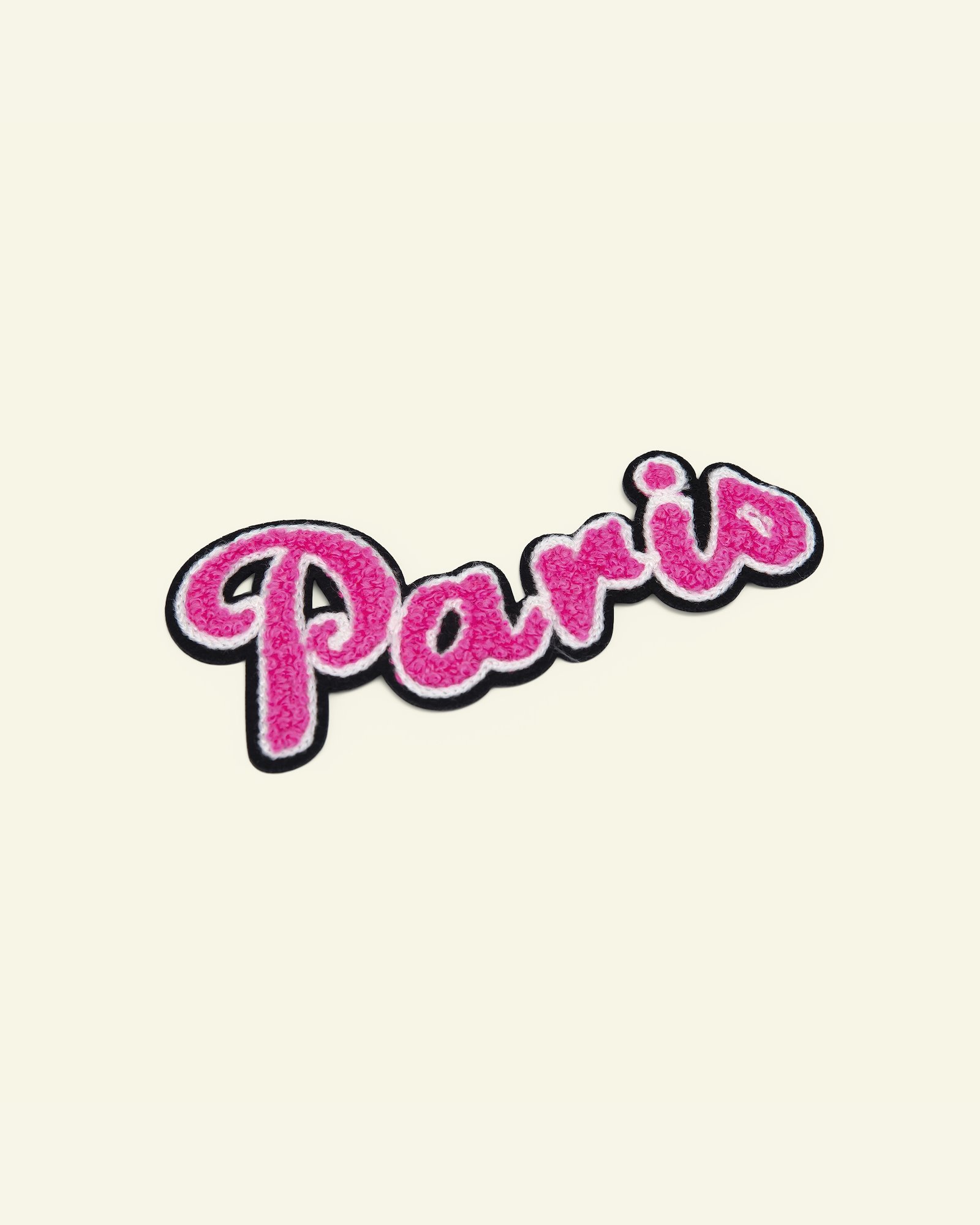 Stoffapp. PARIS 111x48mm Pink, St. 24810_pack
