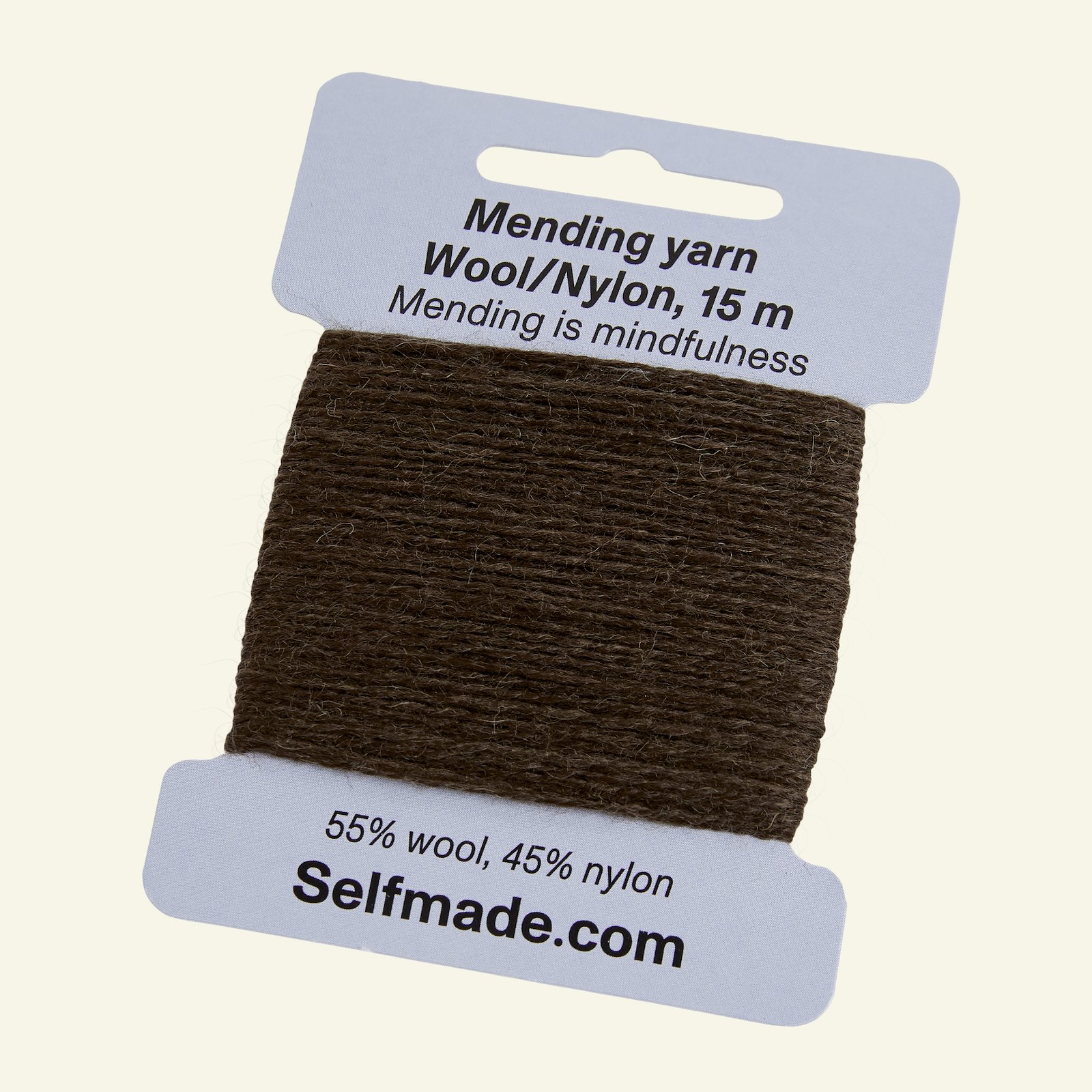 Stopfgarn Wolle/Nylon braun 15m 35516_pack