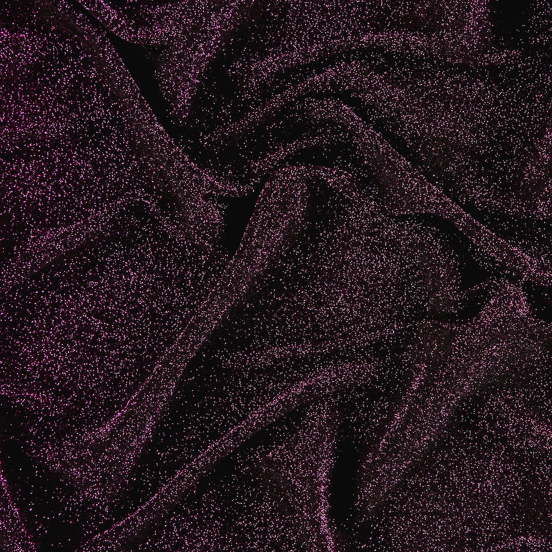 Billede af Stretch crepe jersey med pink lurex