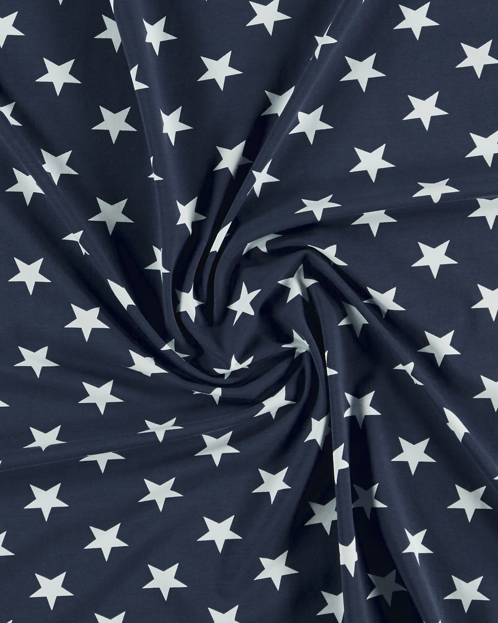Stretch Jersey dunkelblau mit Sternen 273344_pack