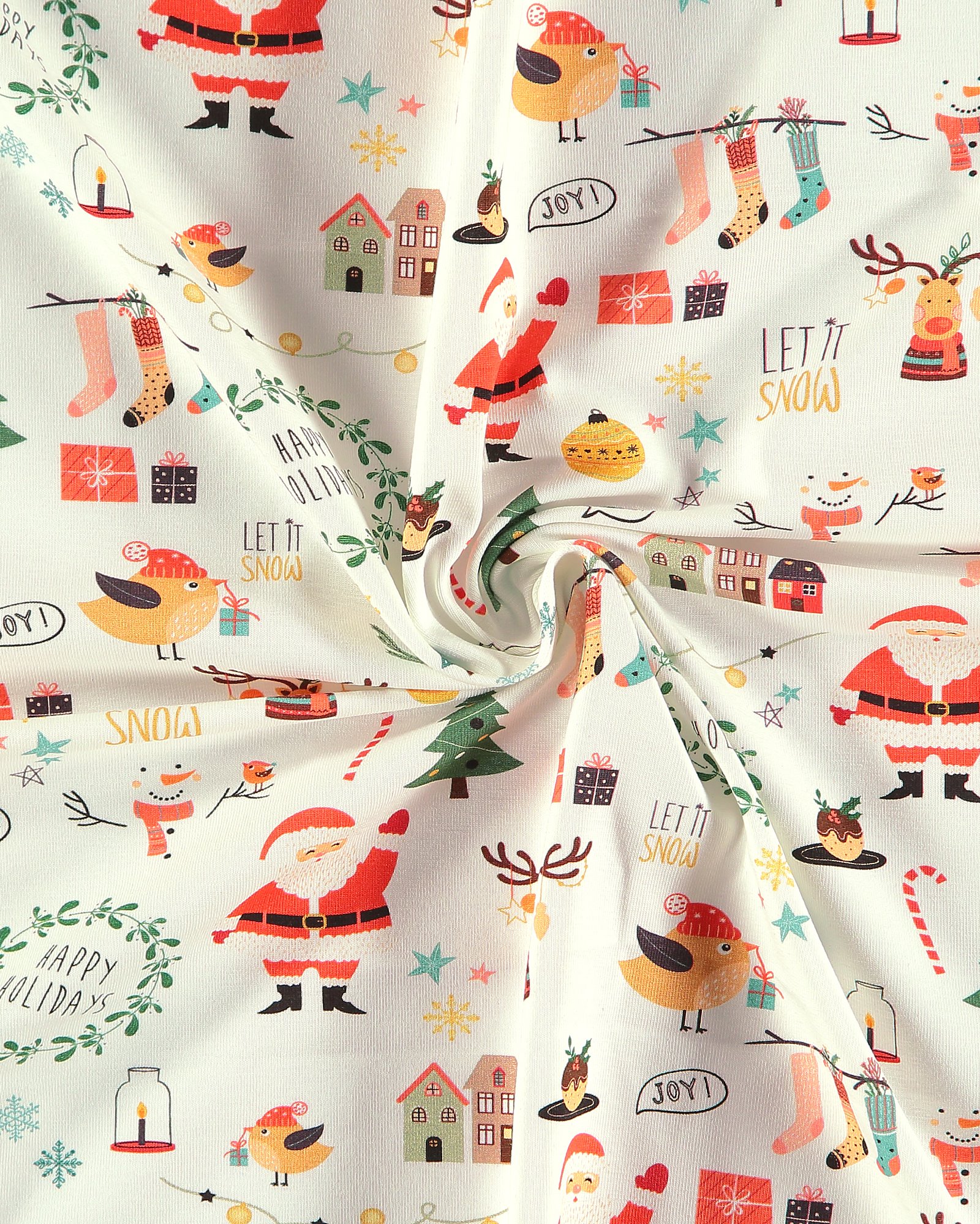 Stretch jersey nature w Christmas print 272273_pack