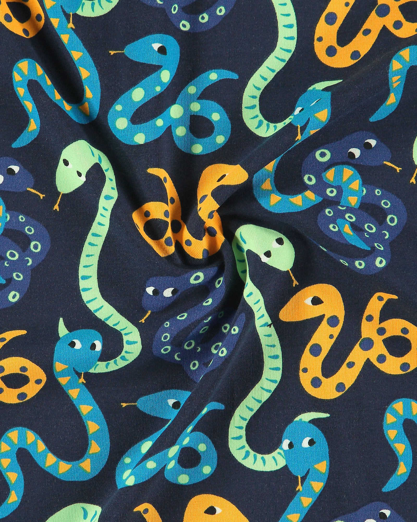 Stretch jersey navy with snakes 272936_pack